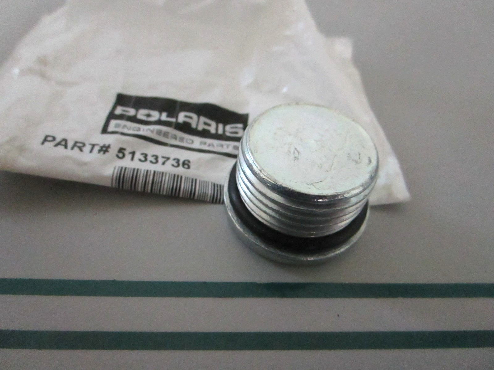 NEW OEM 5133736 Polaris Fill/Check Plug 0810