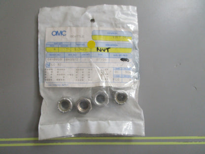 *NEW OEM* (LOT OF 4) 0810 OMC Johnson Evinrude Nut 313623 0313623