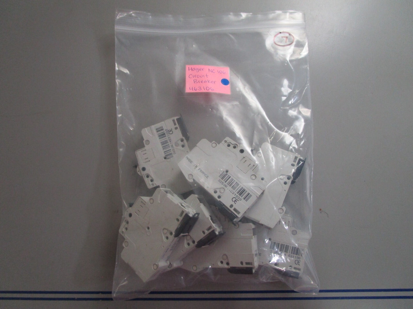 *NEW* 0810 Hager NC 106 Circuit Breaker 463106