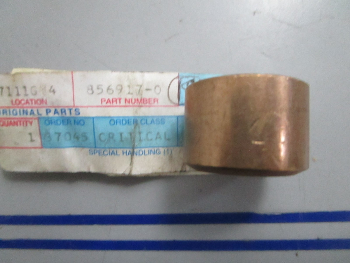 *NEW OEM* 0820 Volvo Penta Bearing 856917