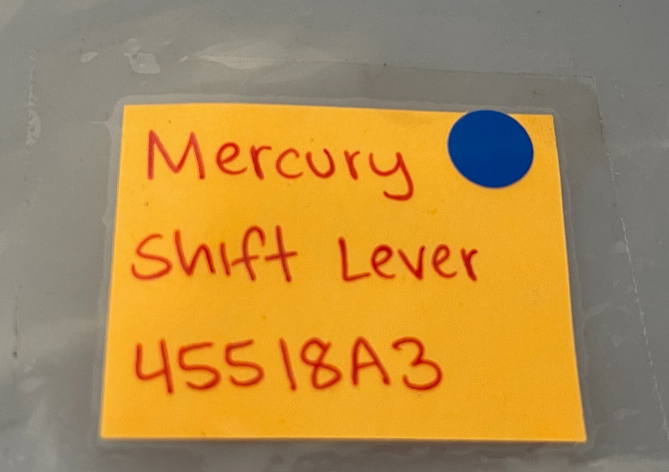 *NEW OEM* 0810 Mercury Quicksilver Shift Lever 45518A3