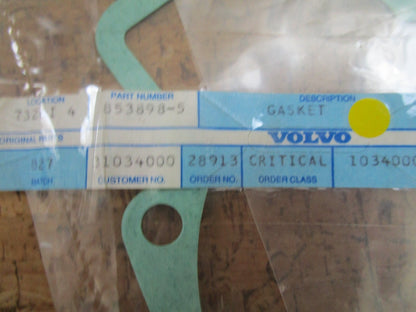 *NEW OEM* 0750 Volvo Penta GASKET 853898-5