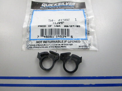 NEW OEM (LOT OF 2) 54-415821 Mercury Quicksilver Clamp 0810