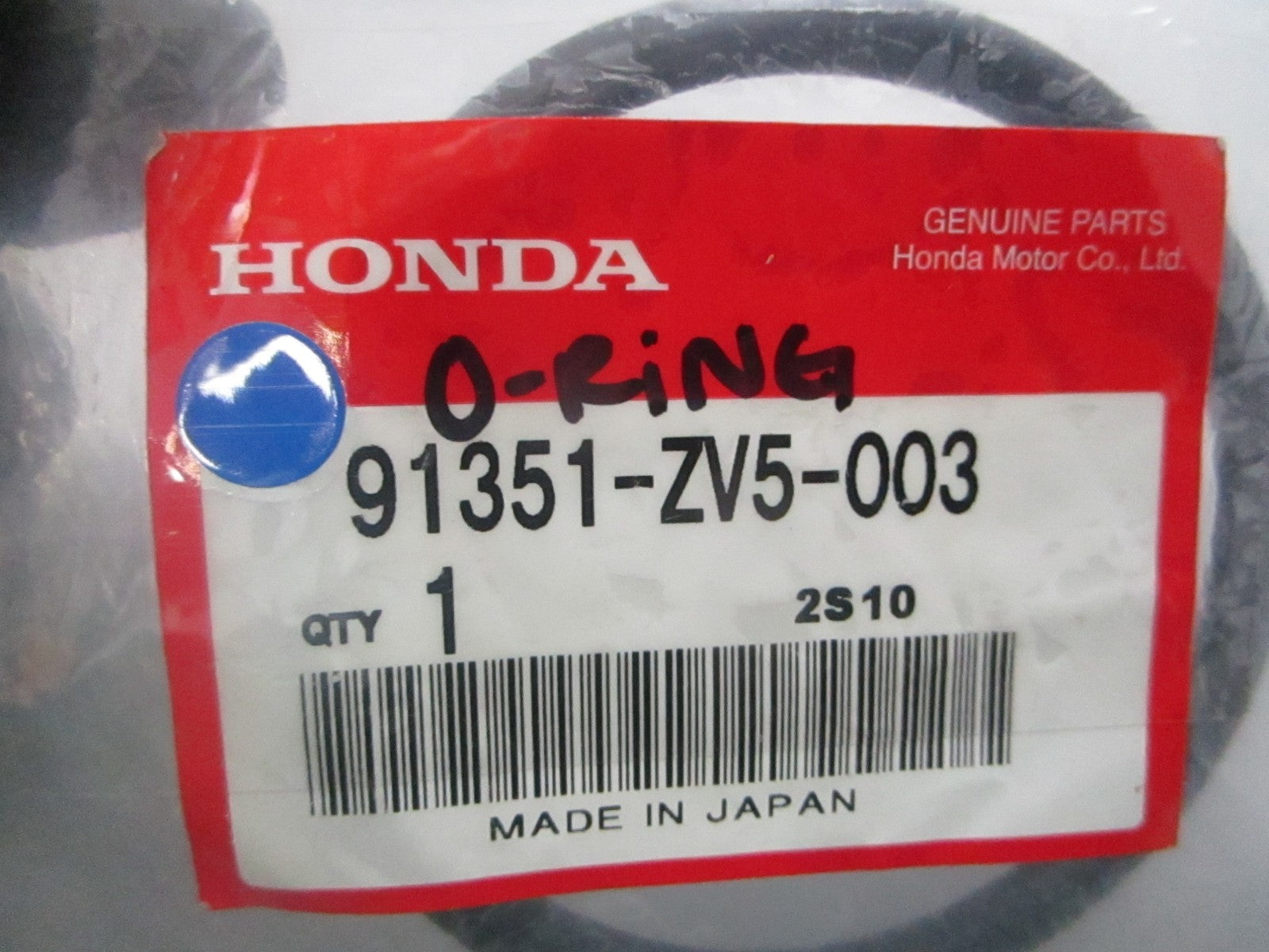 *NEW OEM* 0810 Honda O-Ring 91351-ZW5-003