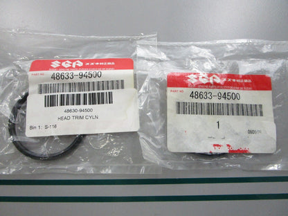 NEW OEM (LOT OF 2) 48633-94500 Suzuki O-Ring 0810