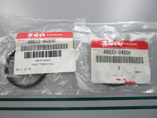 NEW OEM (LOT OF 2) 48633-94500 Suzuki O-Ring 0810