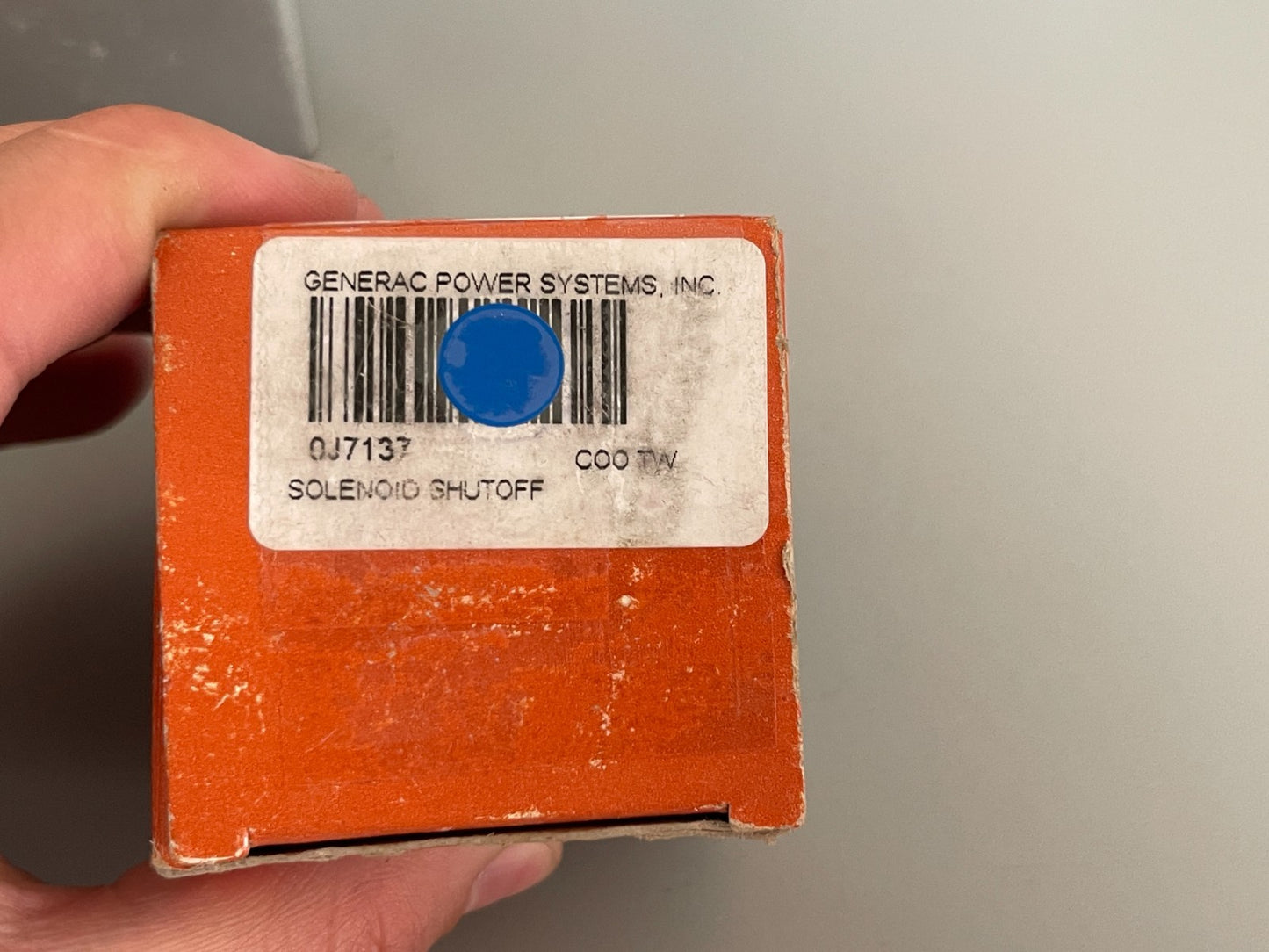 *NEW OEM* 0720 Generac Solenoid Shuftoff 0J7137