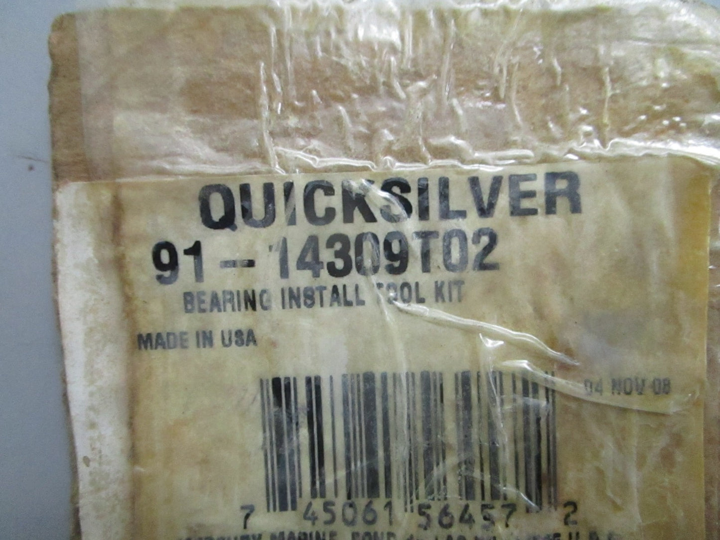 *NEW OEM* 0820 Mercury Quicksilver Bearing Install Tool Kit 91-14309T02