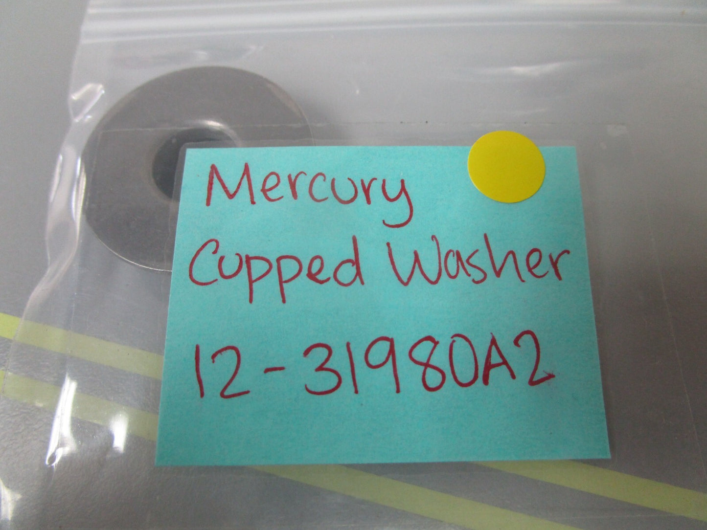 *NEW OEM* 0810 Mercury Quicksilver Cupped Washer 12-31980A2