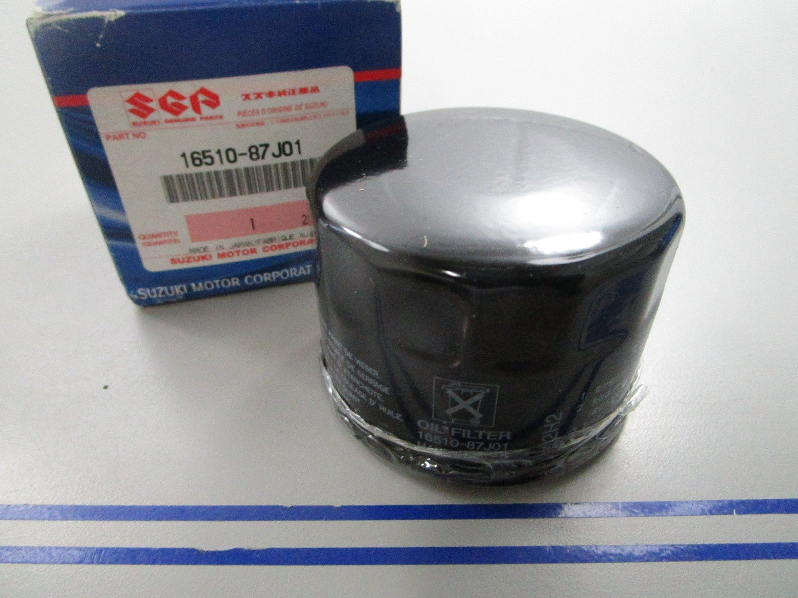 NEW OEM Suzuki 16510-87J01 Oil Filter 0810