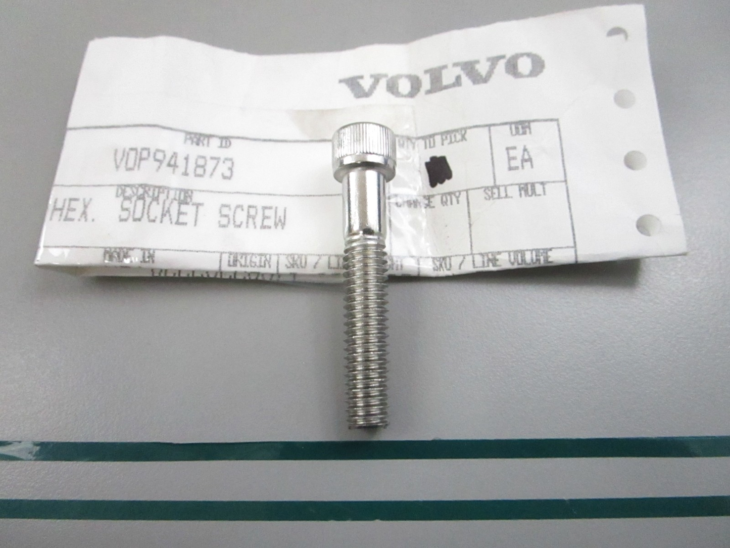 Volvo Penta NEW OEM Hex Socket Screw 941873 AQ270 AQ280 AQ290 Sterndrive NOS 081