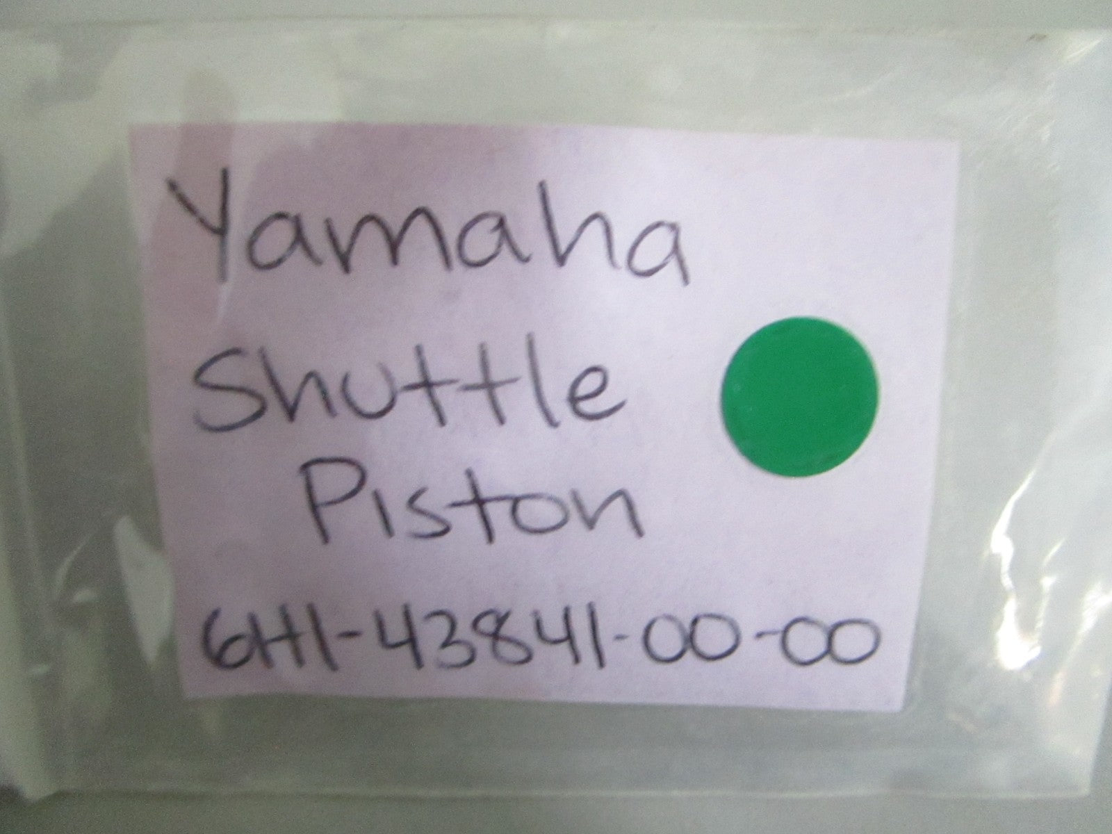 NEW OEM 6H1-43841-00-00 Yamaha Shuttle Piston 0820
