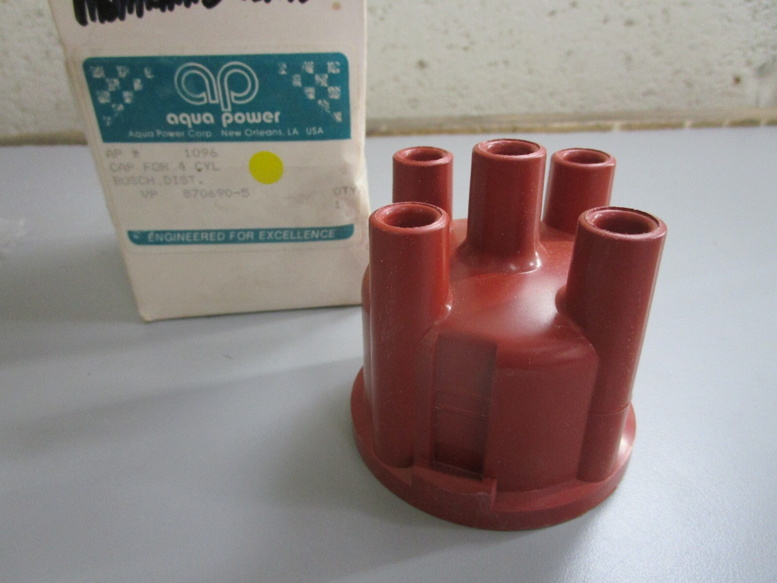 *NEW* 0810 Aqua Power Distributor Cap 1096 Replaces: Volvo Penta 870690-5