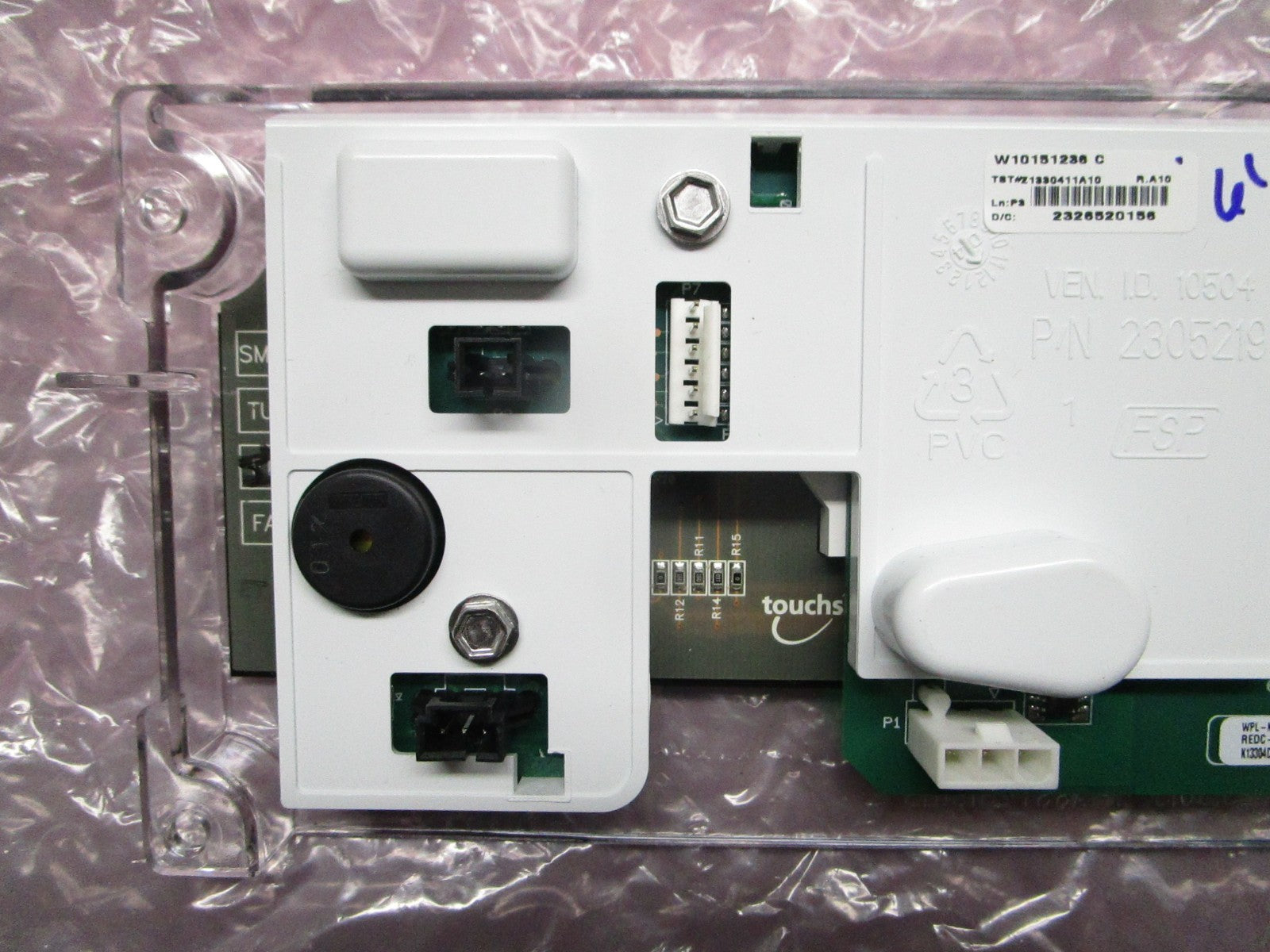 NEW OEM W10151236 Whirlpool Refrigerator Control Board 0820