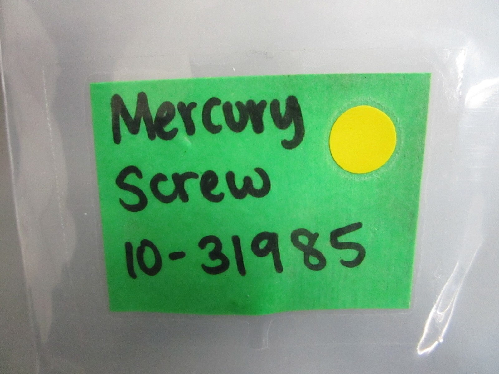 *NEW OEM* (LOT OF 5) 0750 Mercury Quicksilver SCREW 10-31985