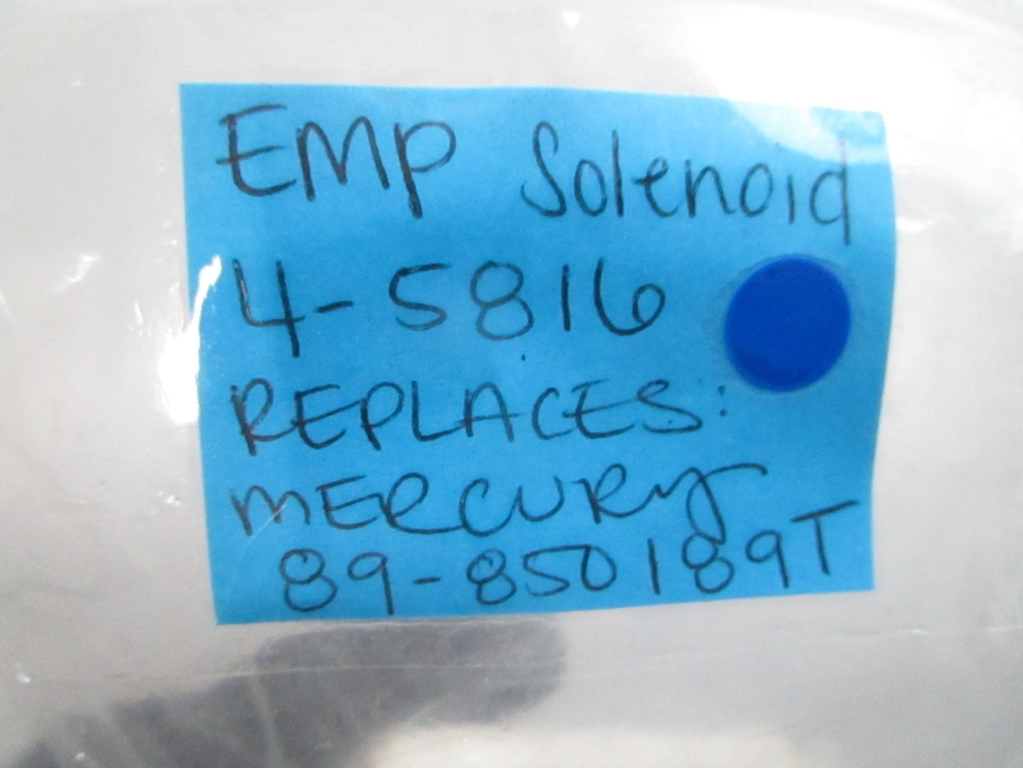 *NEW* 0810 EMP Solenoid 4-5816 Replaces: Mercury 89-850189T
