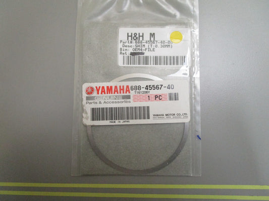 *NEW OEM* 0810 Yamaha (T:0.30MM) Shim 688-45587-40-00