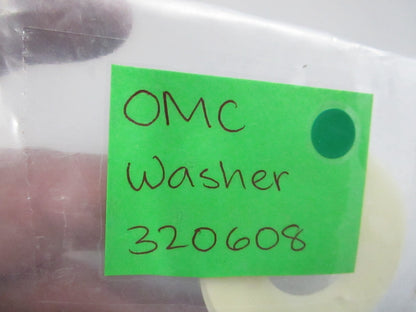 NEW OEM (LOT OF 2) 320608 0320608 OMC Johnson Evinrude Washer 0810