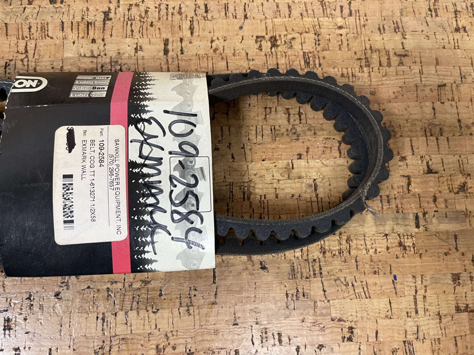 *NEW OEM* 0670 Rotary Drive Belt 109-2584