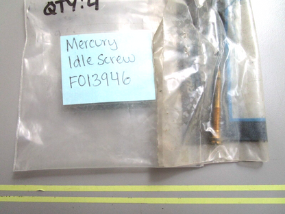 *NEW OEM* 0750 Mercury Quicksilver IDLE SCREW F013946
