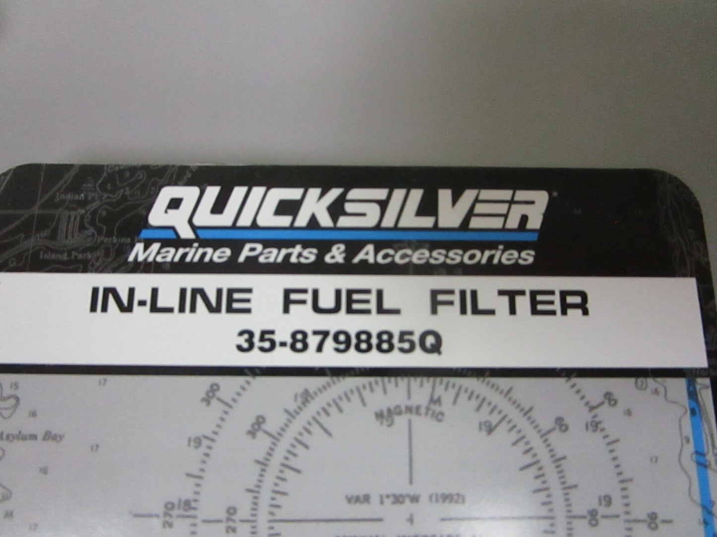 *NEW OEM* 0810 Mercury Quicksilver In-Line Fuel Filter 35-879885Q
