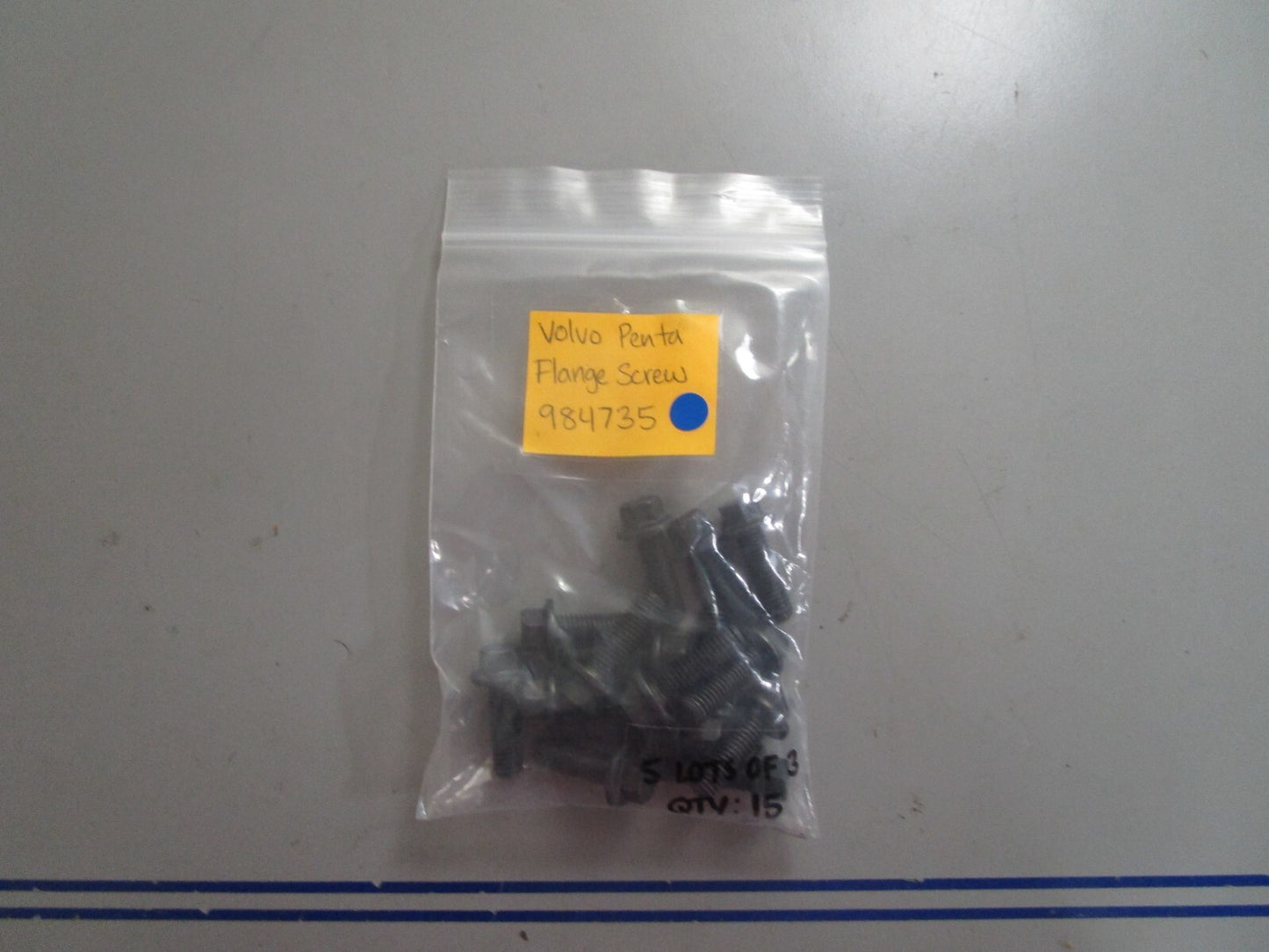 *NEW OEM* (LOT OF 3) 0810 Volvo Penta Flange Screw 984735