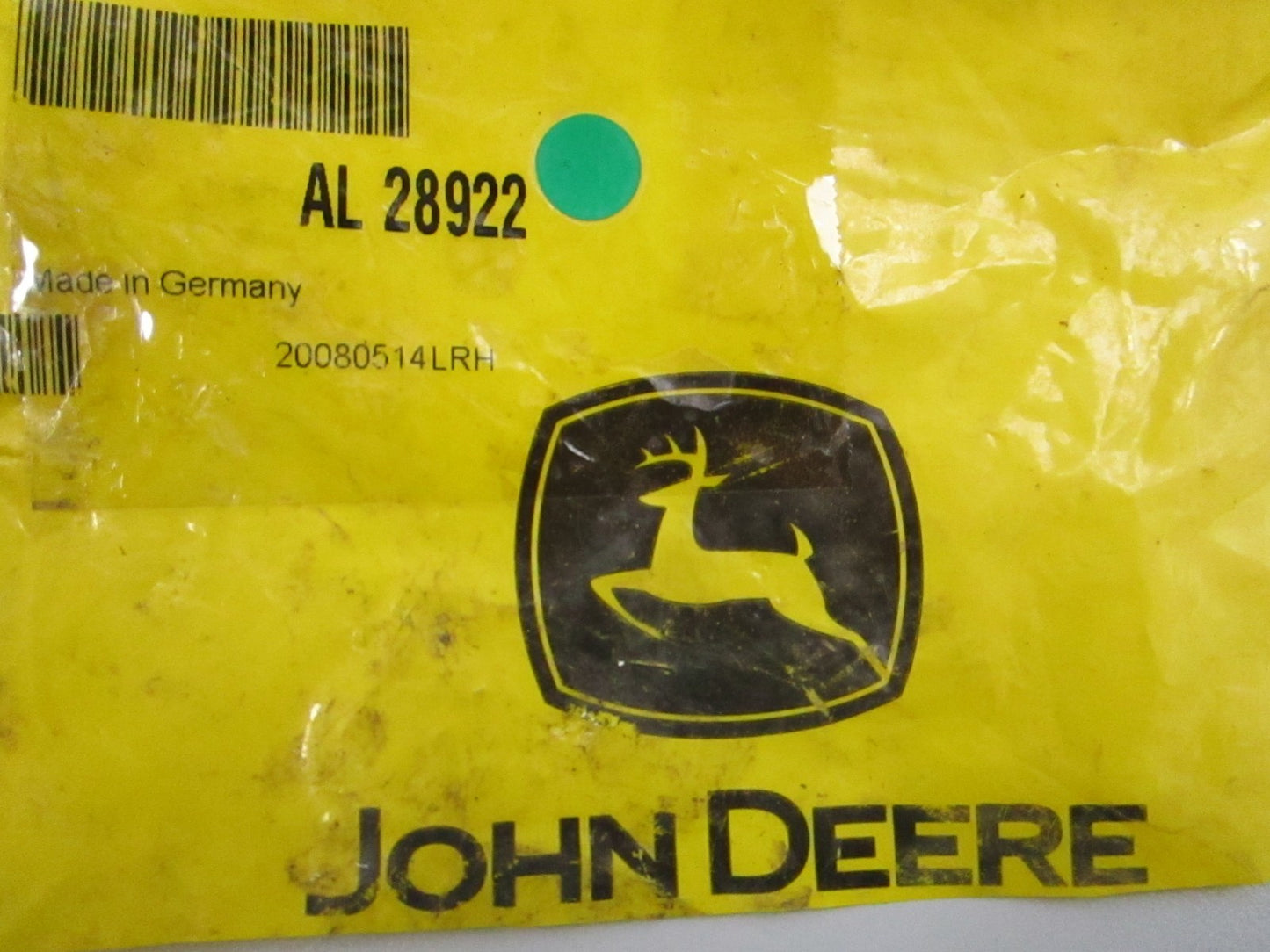 John Deere NEW OEM Oil Pump Drive Shaft Seal AL28922 1040 1140 2040 NOS 0810