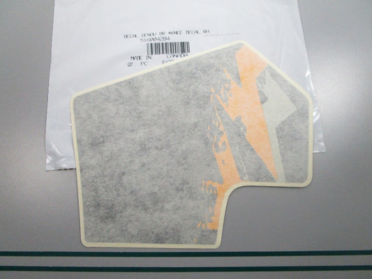 NEW 516004284 Ski-Doo RH Knee Decal 0810