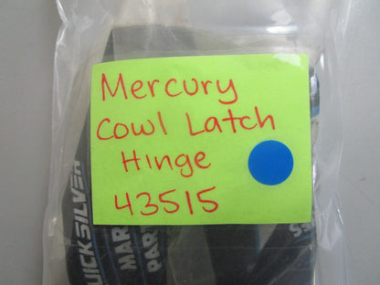 *NEW OEM* 0820 Mercury Quicksilver Cowl Latch Hinge 43515