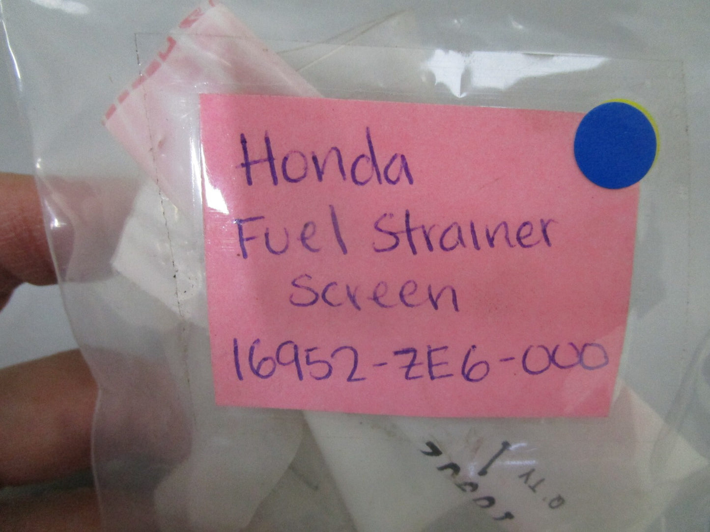 *NEW OEM* 0810 Honda Fuel Strainer Screen 16952-ZE6-000