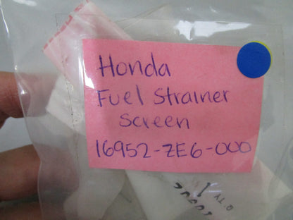 *NEW OEM* 0810 Honda Fuel Strainer Screen 16952-ZE6-000