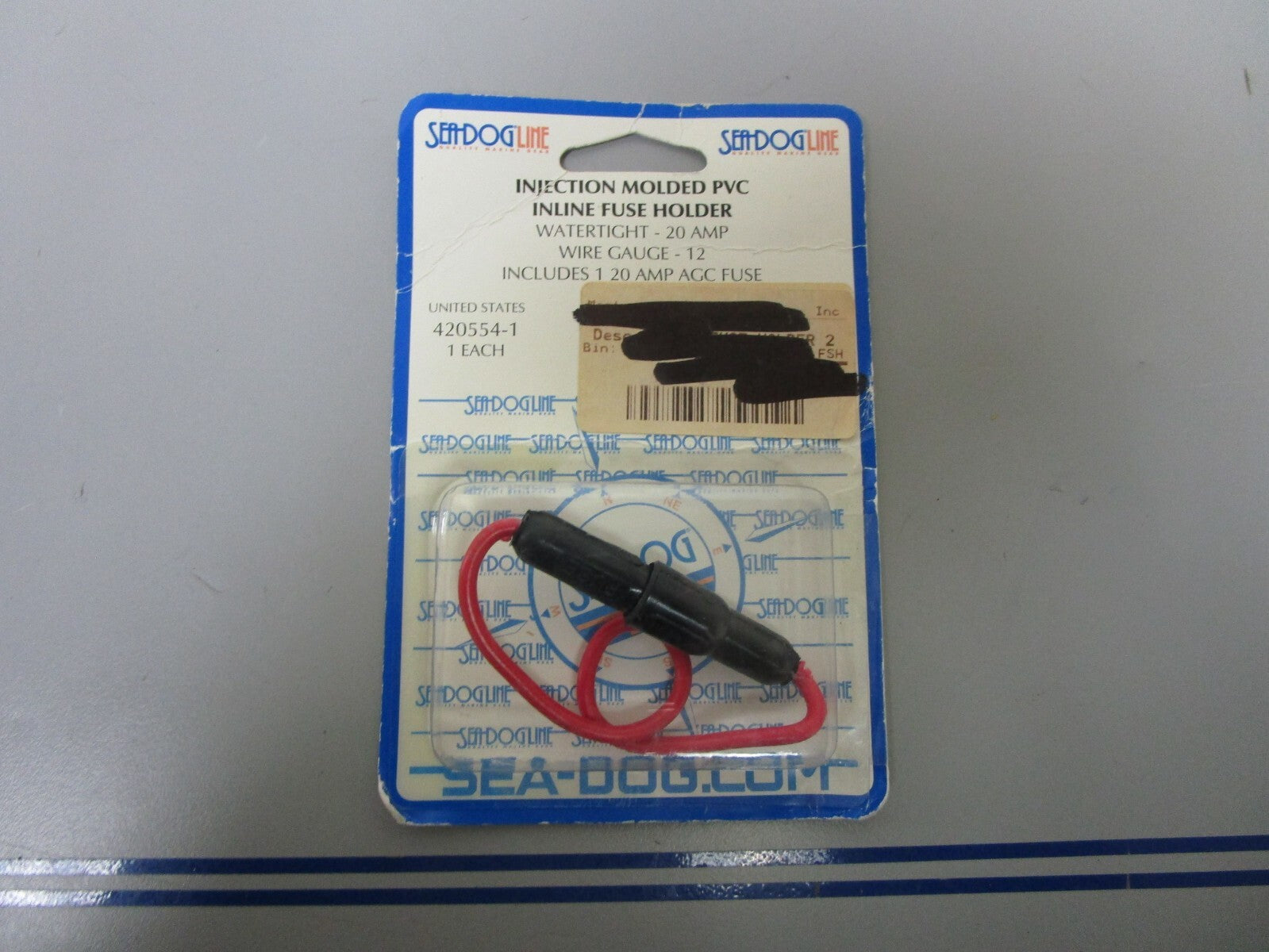 *NEW* 0770 Sea-Dog Line Injection Molded PVC Inline Fuse Holder 420554-1