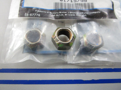 NEW OEM (LOT OF 3) 11-90517 Mercury Quicksilver Nut 0810