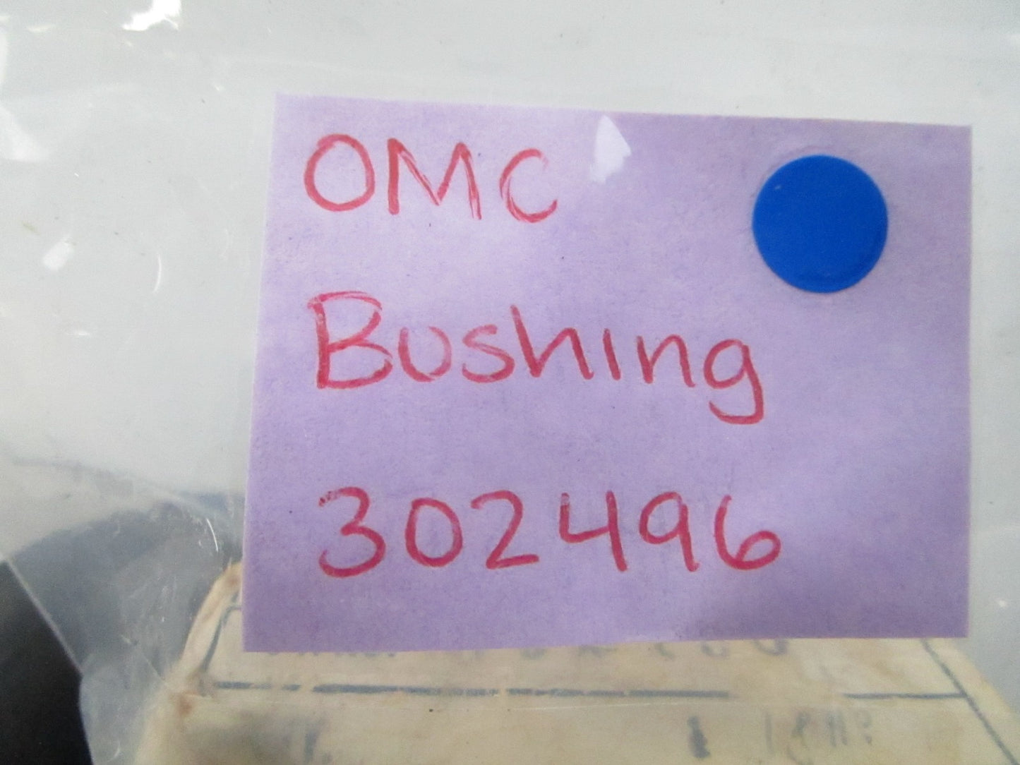 *NEW OEM* 0810 OMC Johnson Evinrude Bushing 302496 0302496