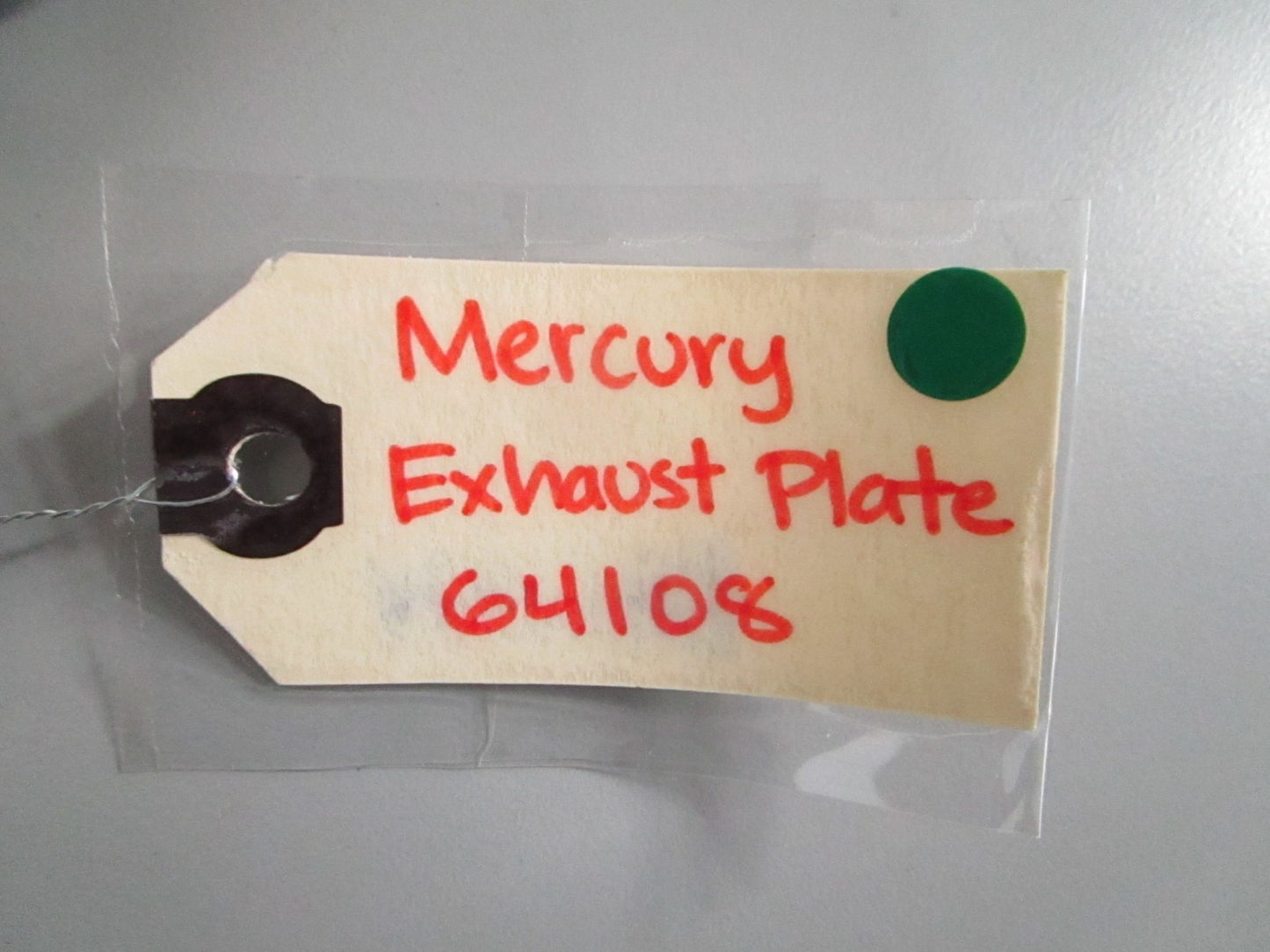 NEW OEM 64108 Mercury Quicksilver Exhaust Plate 0820