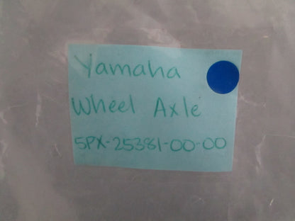 NEW OEM 5PX-25381-00-00 Yamaha Wheel Axle 0820