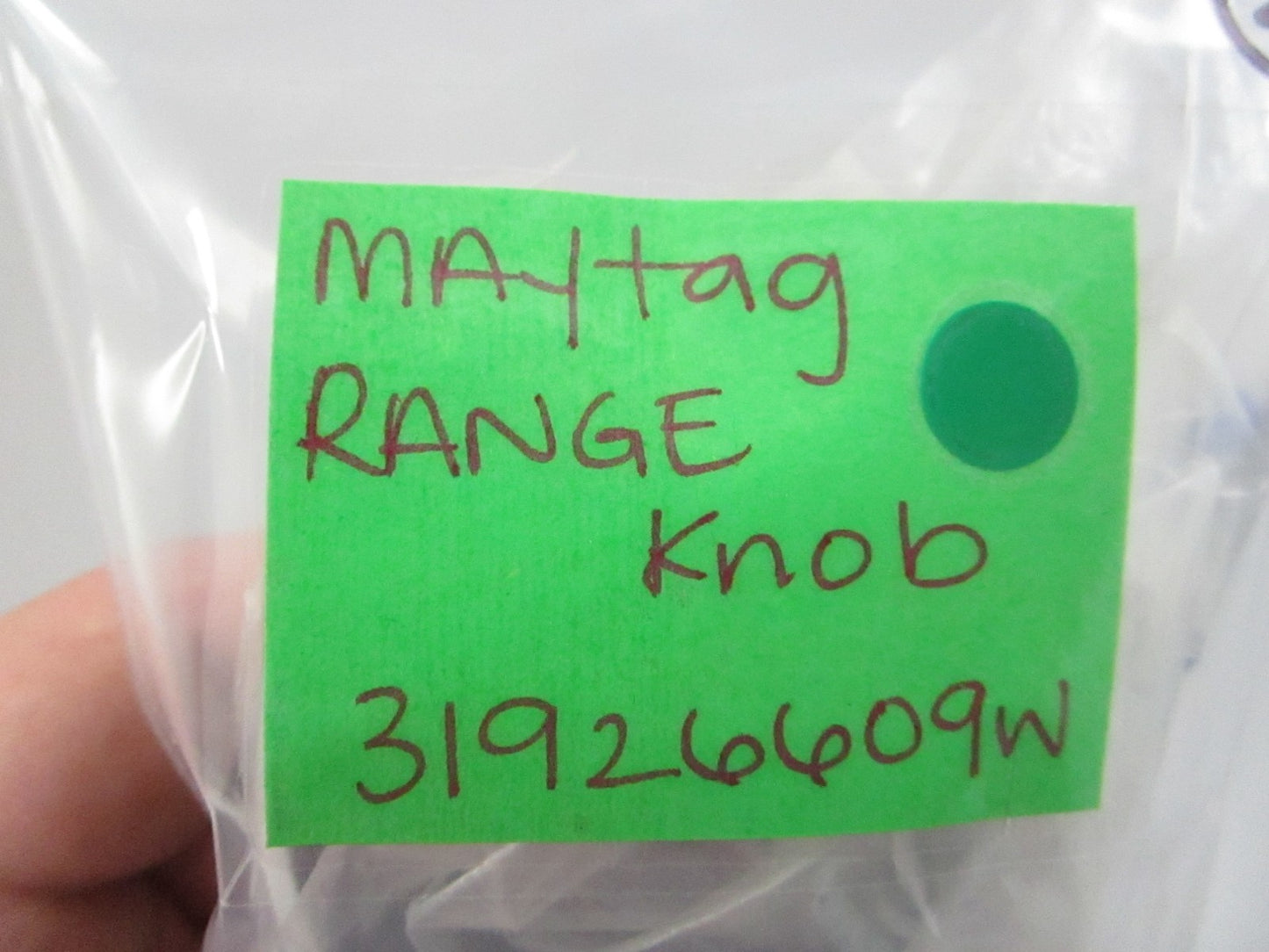 NEW OEM 31926609W Maytag Range Knob 0810