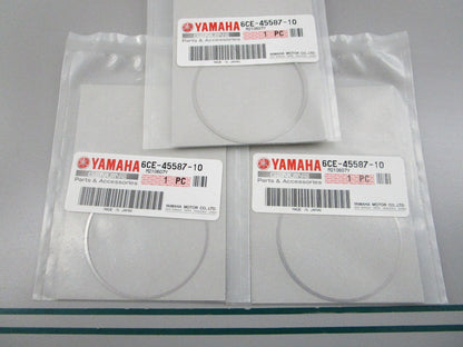NEW OEM (LOT OF 3) 6CF-45587-10-00 Yamaha (T: 0.12mm) Shim 0810