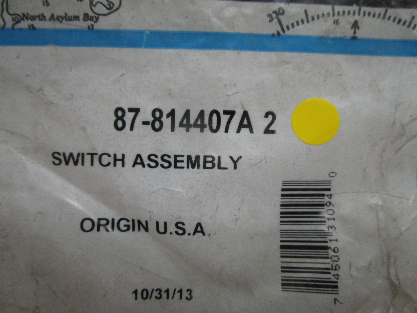 *NEW OEM* 0810 Mercury Quicksilver Switch Assembly 87-814407A2