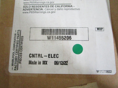 Whirlpool NEW OEM Washer Control Board W11455206 NOS Genuine Factory Part 0820
