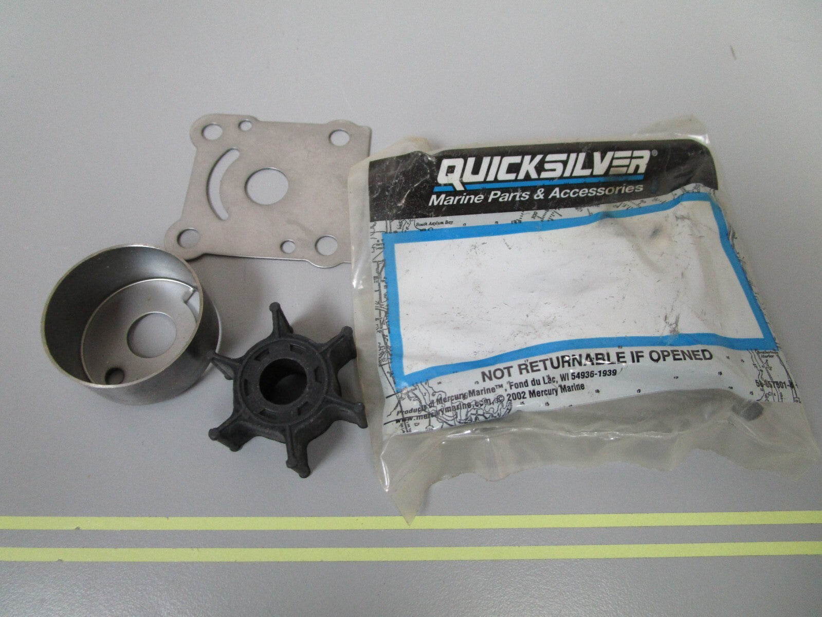*NEW OEM* 0720 Yamaha Mercury Quicksilver Water Pump Kit 6G1-W0078-00-00 11656T