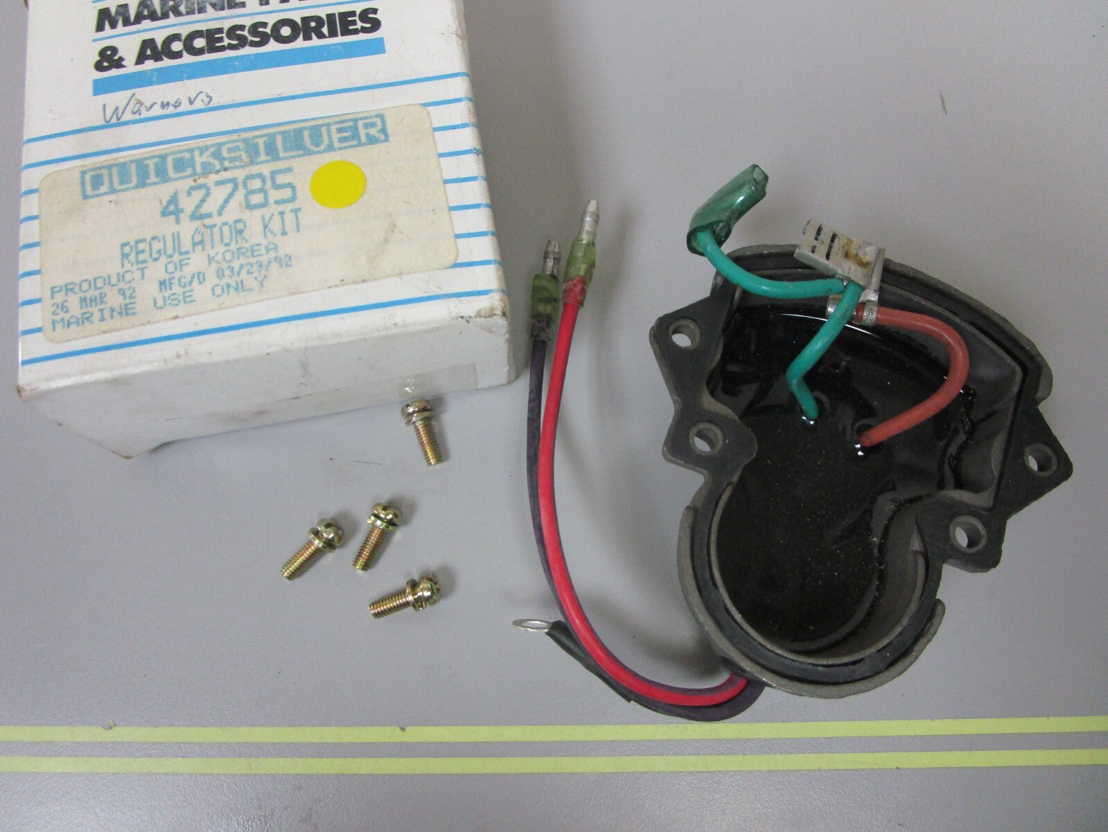 *NEW OEM* 0720 Mercury Quicksilver Regulator Kit 42785