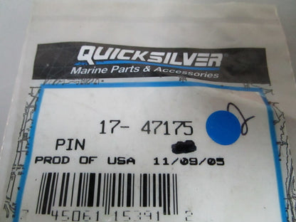 *NEW OEM* (LOT OF 2) 0810 Mercury Quicksilver Pin 17-47175