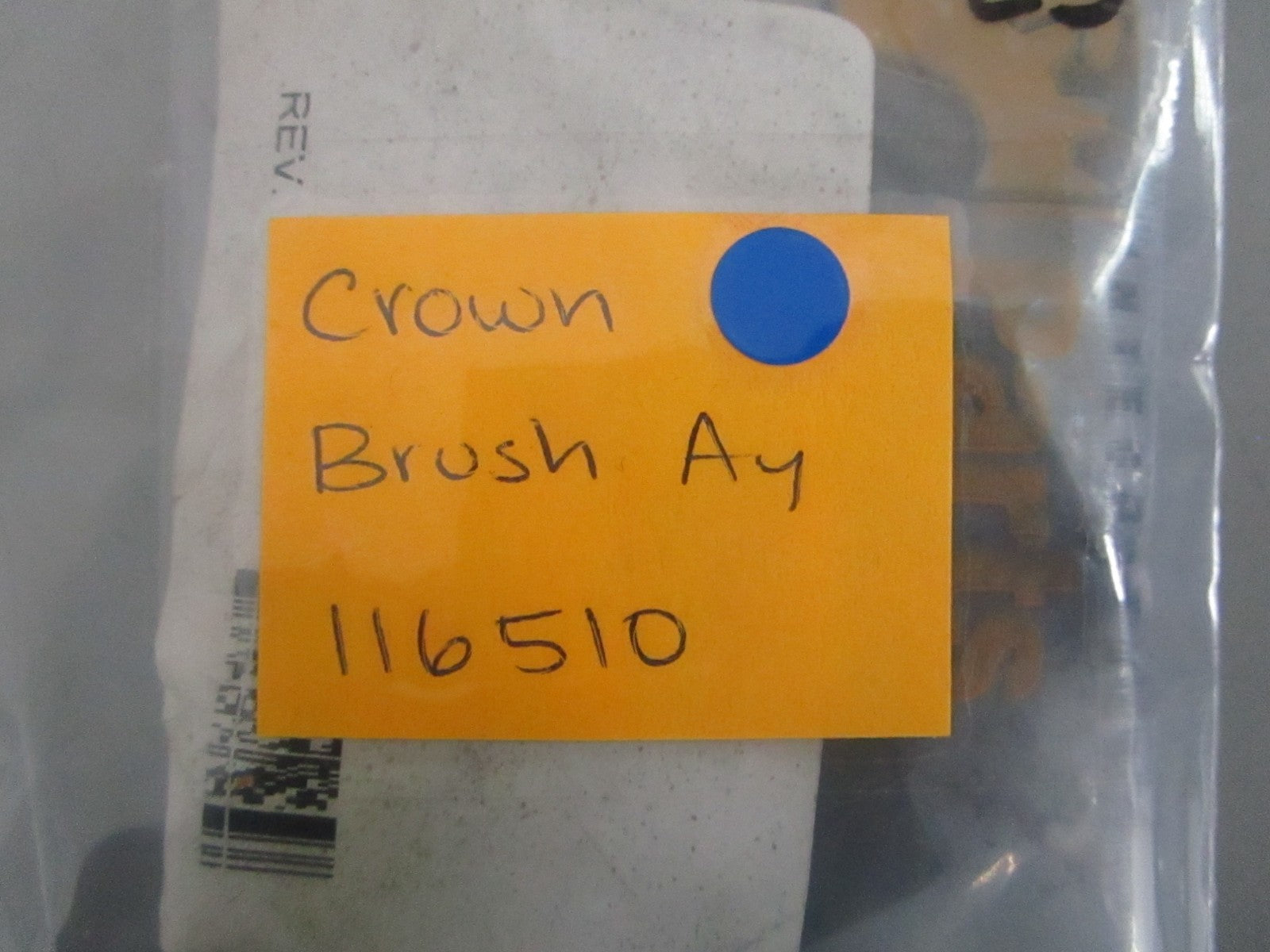 NEW OEM (LOT OF 3) 116510 Crown Brush Assy 0820