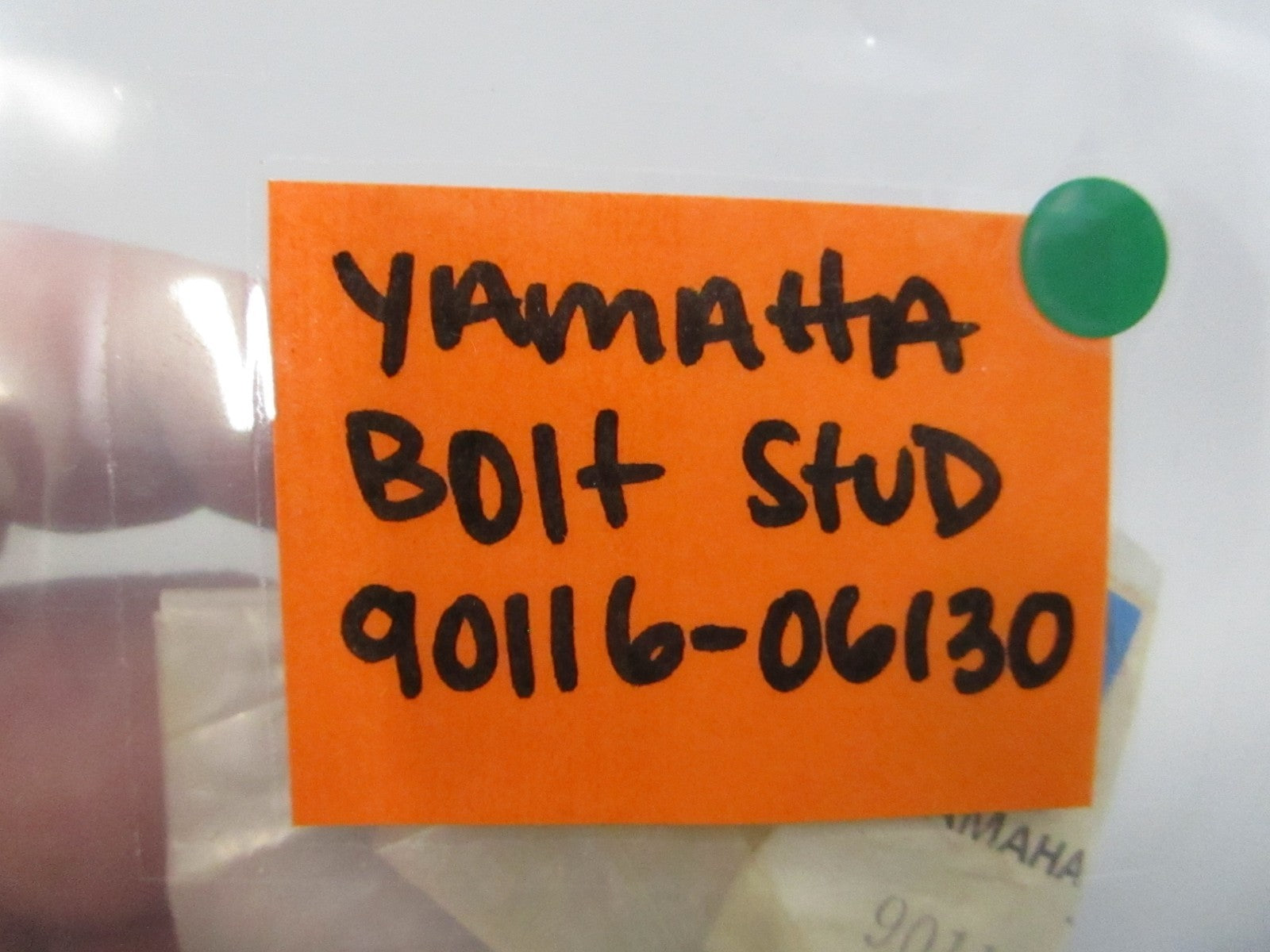 NEW OEM (LOT OF 5) 90116-06130-00 Yamaha Bolt Stud 0810