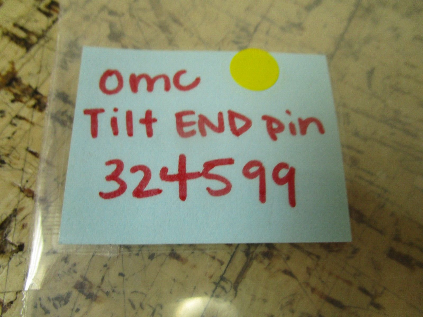 *NEW OEM* 0720 OMC Johnson Evinrude Tilt End Pin 324599 0324599