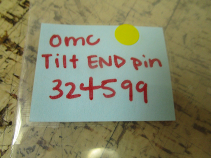 *NEW OEM* 0720 OMC Johnson Evinrude Tilt End Pin 324599 0324599