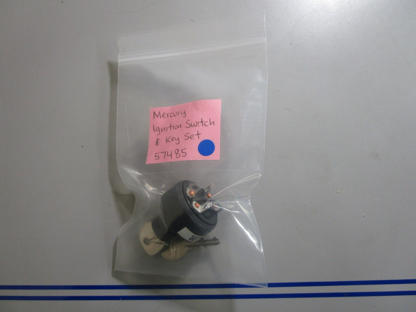 *NEW OEM* 0810 Mercury Quicksilver Ignition Switch & Key Set 57485