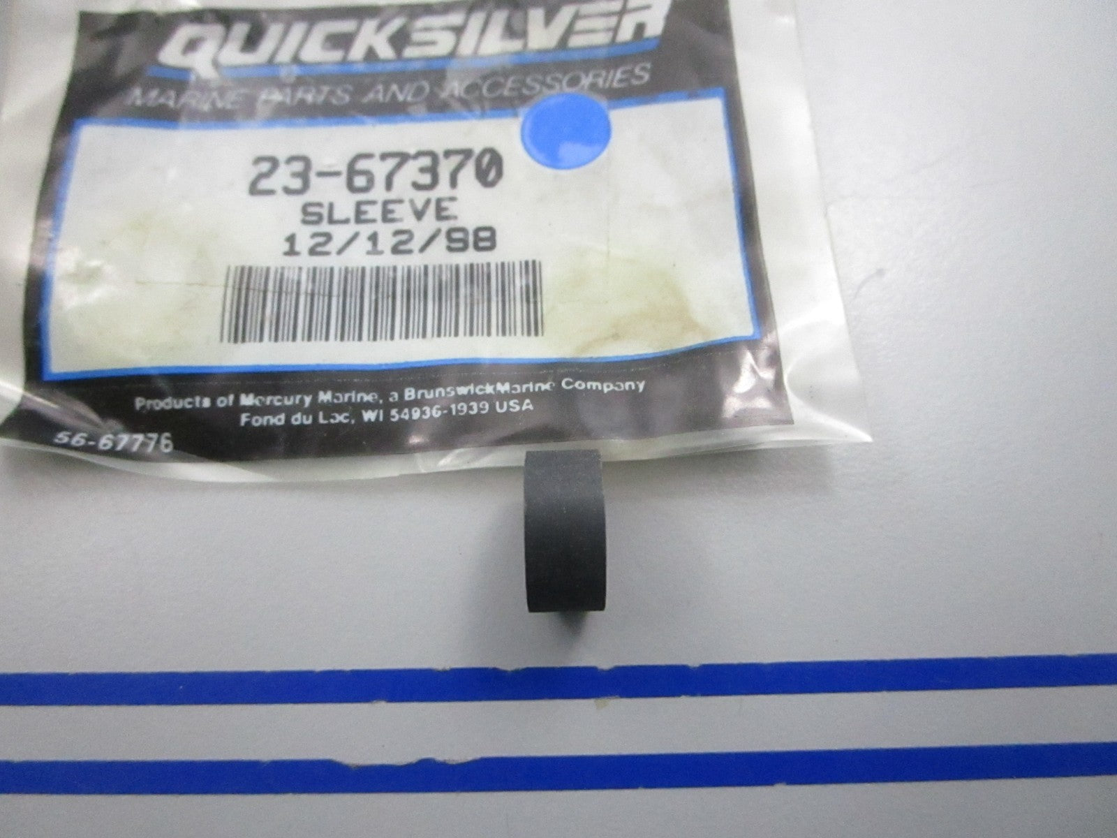 NEW OEM 23-67370 Mercury Quicksilver Sleeve 0810