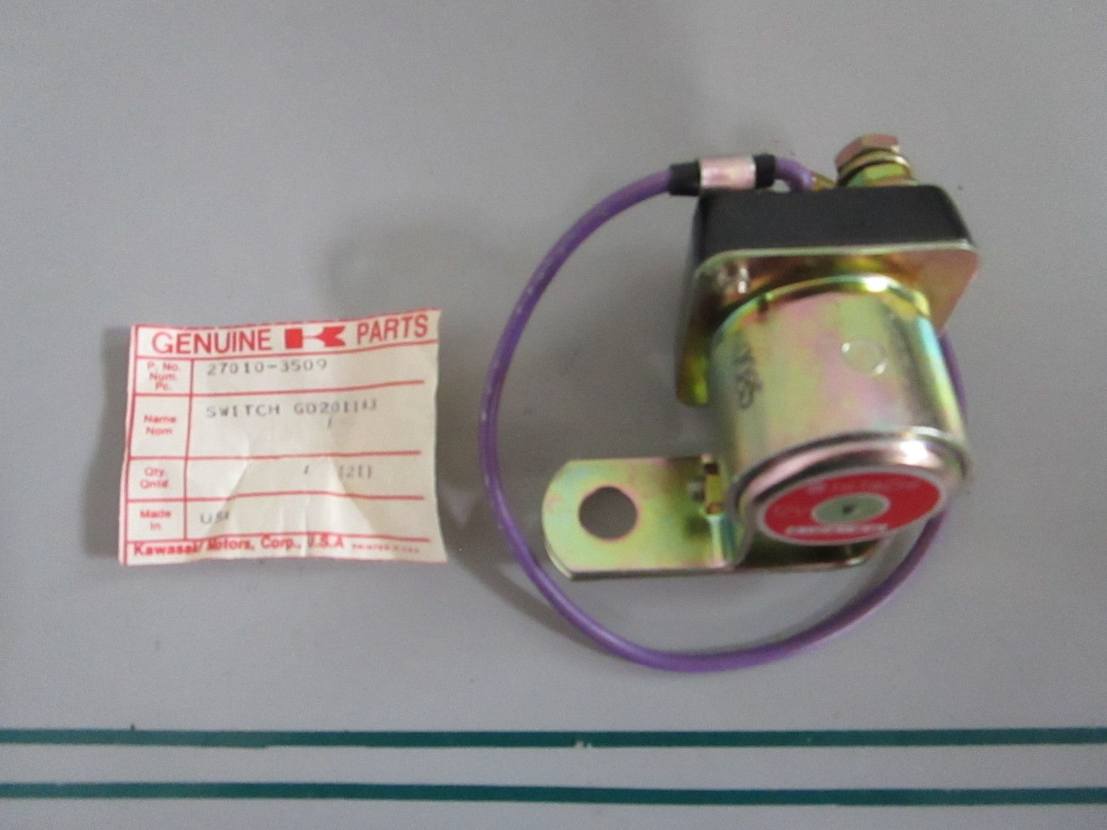 Kawasaki NEW OEM Switch 27010-3509 Jet Ski Watercraft NOS Genuine Part 0820